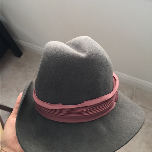 Vintage Sexy gray wool felt hat - Picture 9 of 13